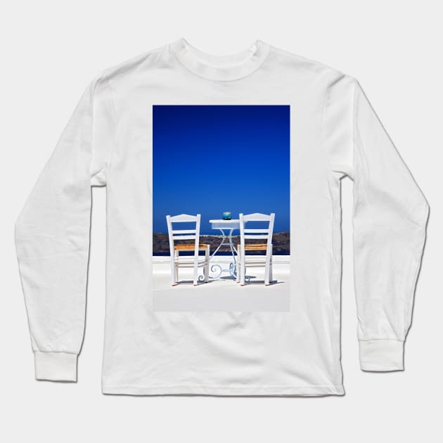 Have a seat over the Caldera Long Sleeve T-Shirt by Cretense72